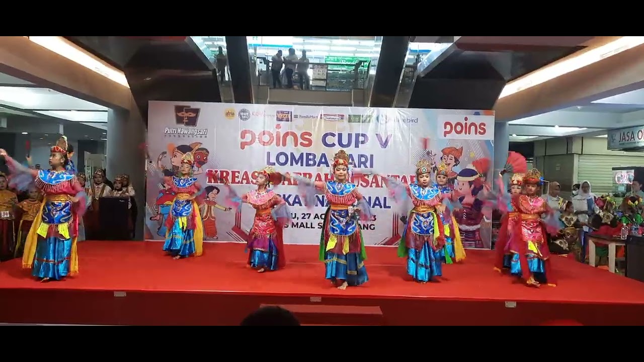 Tari Kembang Kipas, Sanggar Tari Citra. SDN Ciputat 01