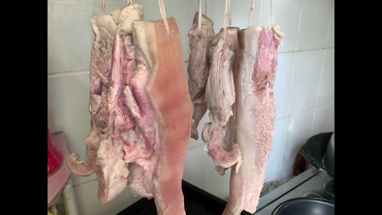 打風就有，曬太陽就冇，自家製臘肉