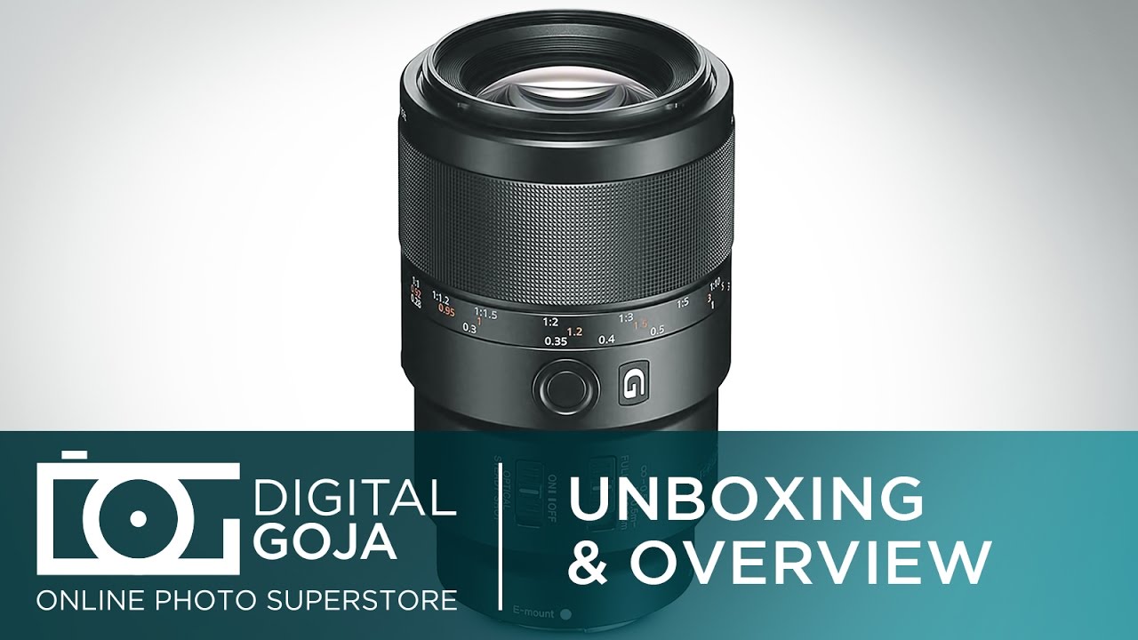 Sony FE 90mm f/2.8 Macro G OSS Lens SEL90M28G | Unboxing & Overview