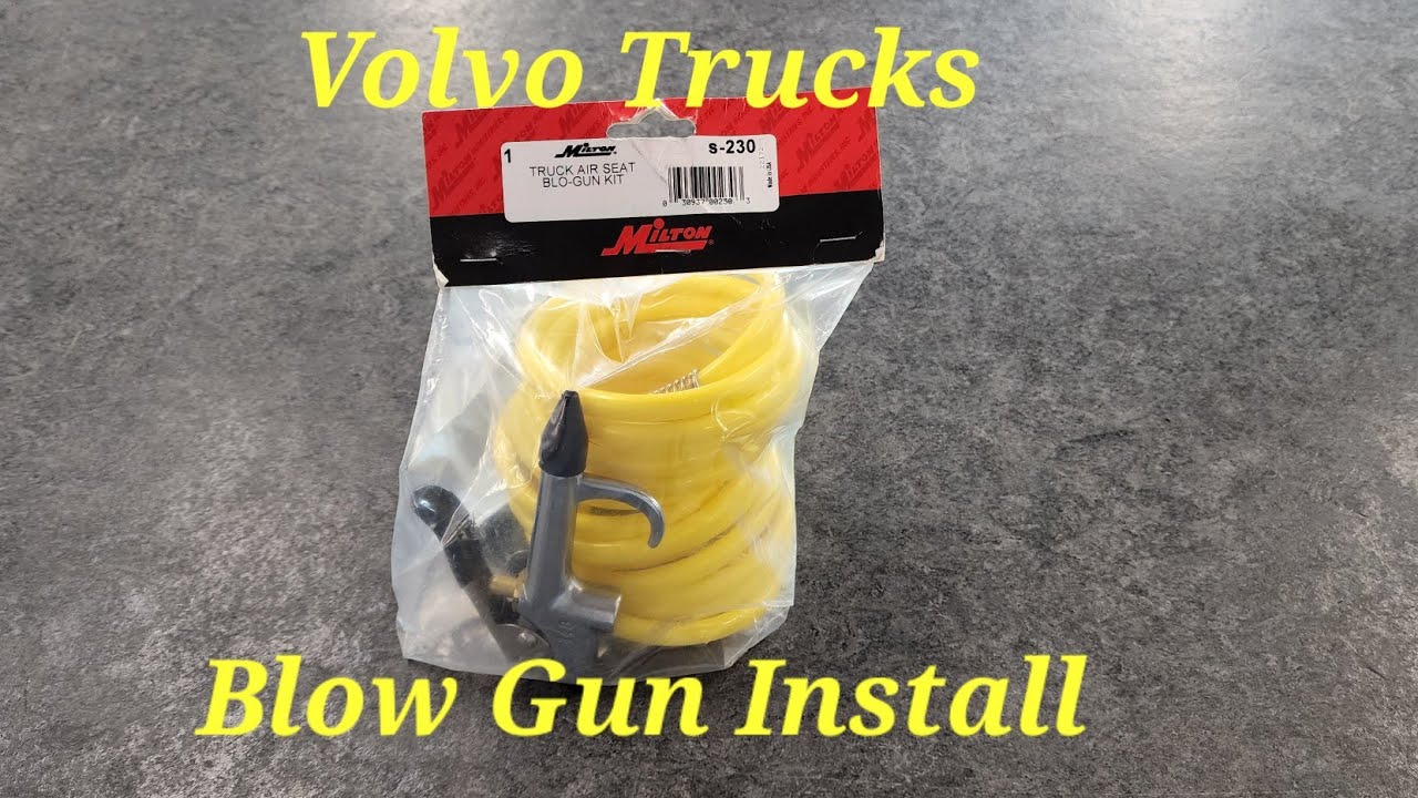 Volvo Trucks - How to Install Blow Gun. Manak Da Koka