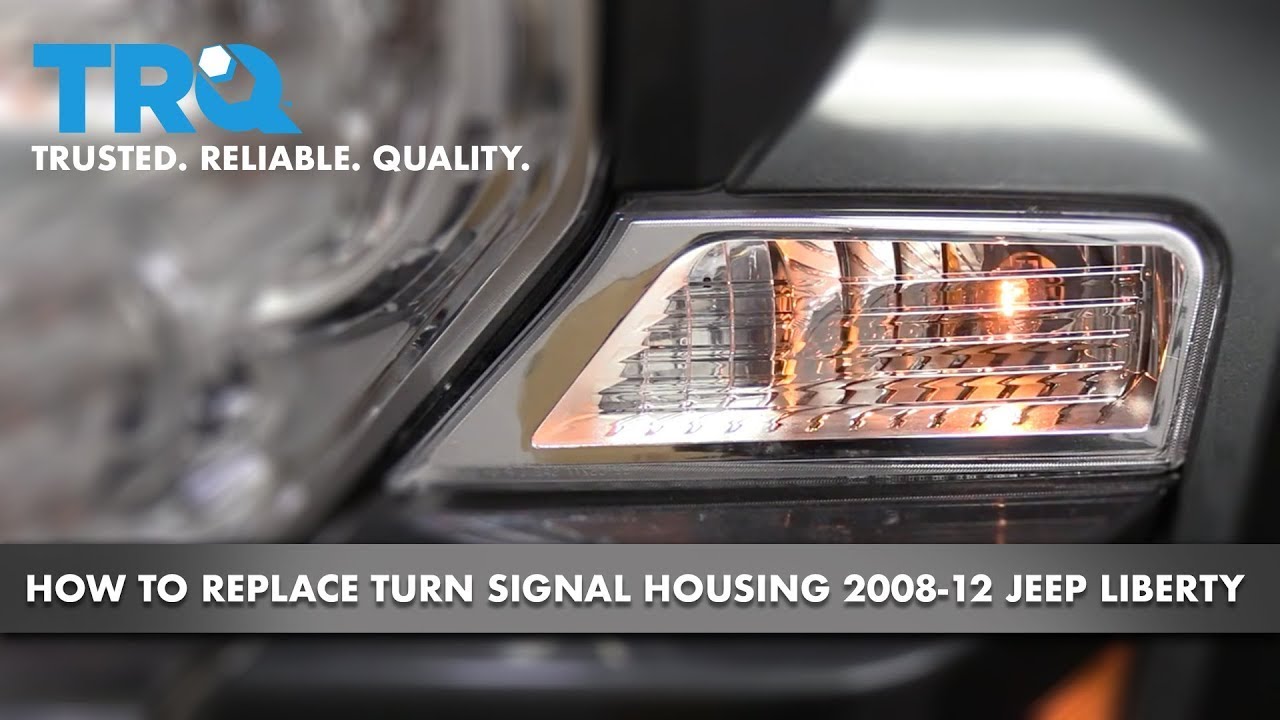 How to Replace Turn Signal Housing 08-12 Jeep Liberty