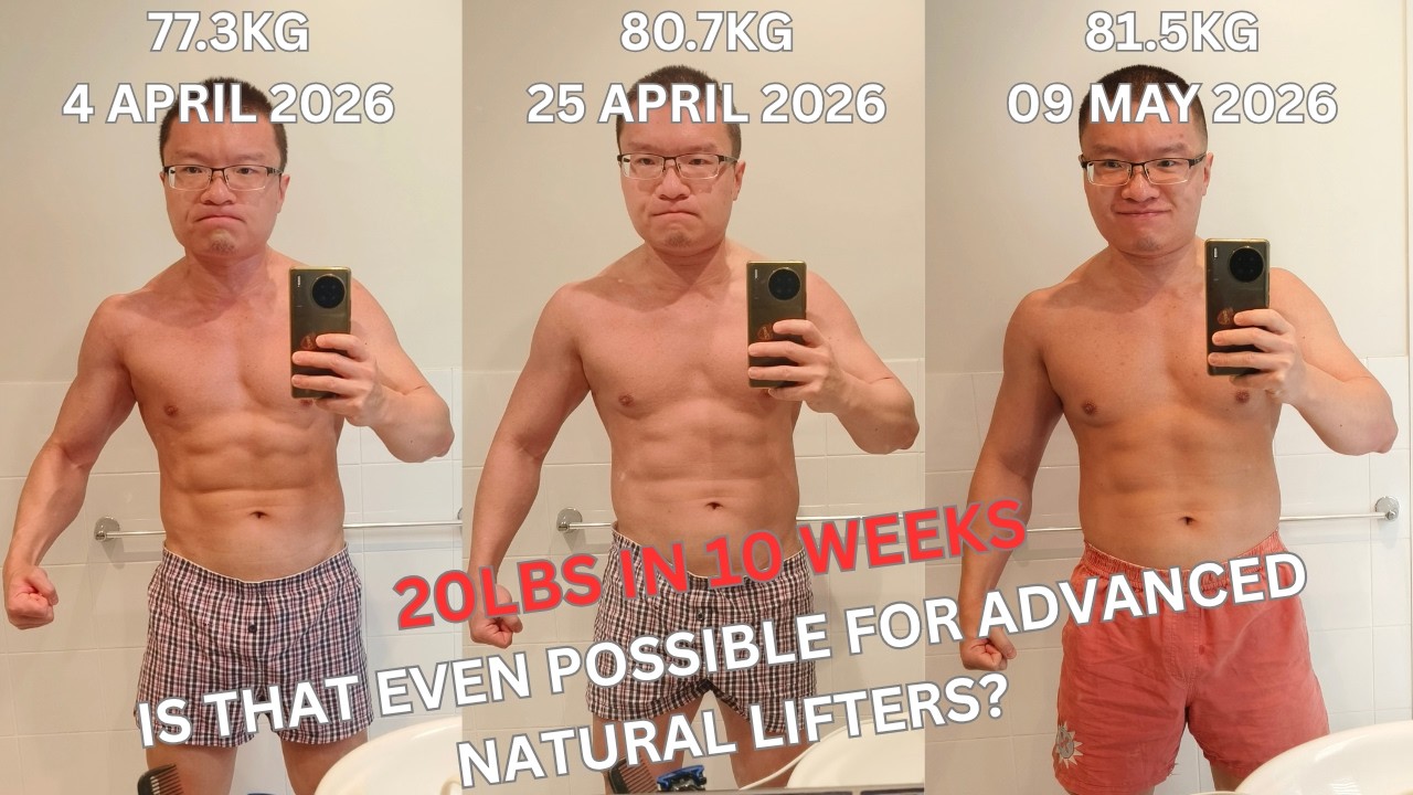 How I Put On 20lbs in 10 Weeks As An Advanced Natural Lifter