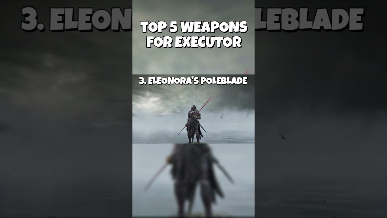 Top 5 Weapons for EXECUTOR  #eldenring #nightreign