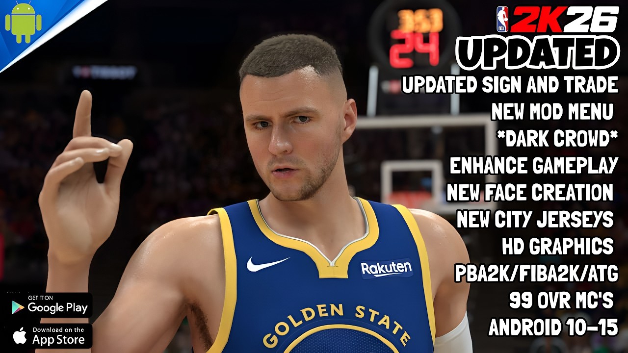 UPDATED NBA2K20-2K26 | UPDATED SIGN AND TRADE | DARK CROWD | NEW FACE CREATION |