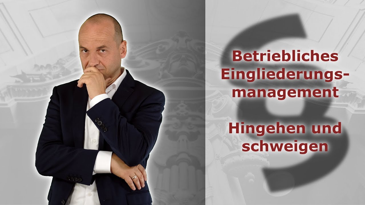 Betriebliches Eingliederungsmanagement - Hingehen und Schweigen | Fachanwalt Bredereck