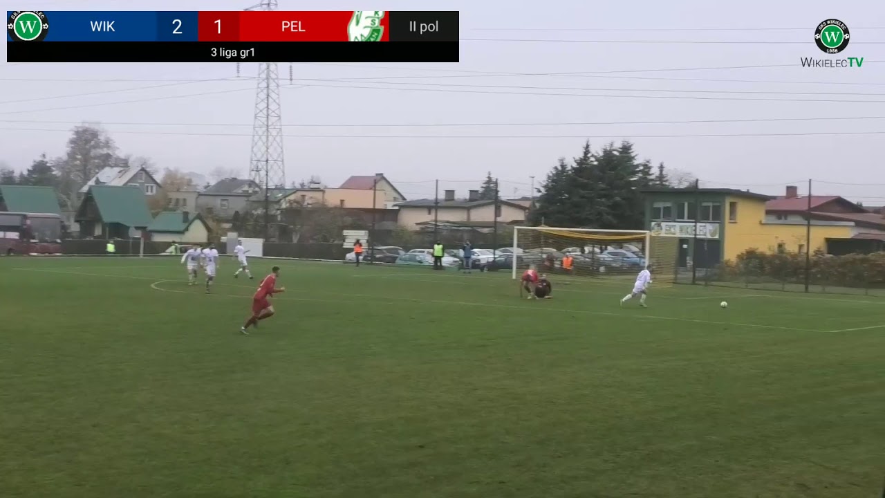 14 kolejka: GKS Wikielec - Pelikan Łowicz (07.11.2020)