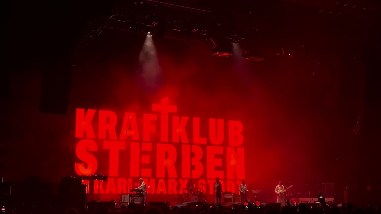 Kraftklub - Intro - Marlboro Man - live @ Wiener Stadthalle - Vienna - 08.03.2026