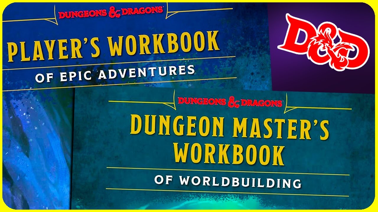Скоро в продаже появятся новые рабочие тетради по Dungeons and Dragons!
