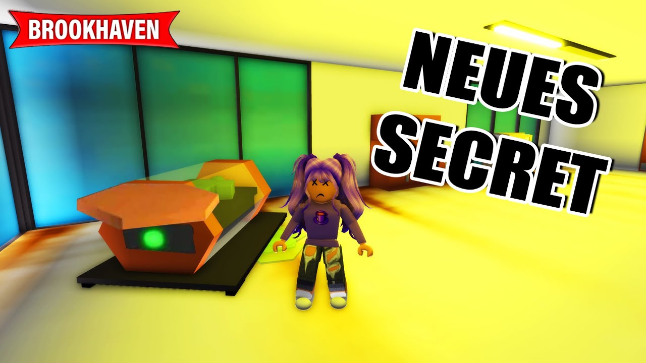 ALIEN BEFREIEN! NEUES SECRET! Portal öffnen, Kristalle, GEHEIMER BUNKER, Brookhaven UPDATE!