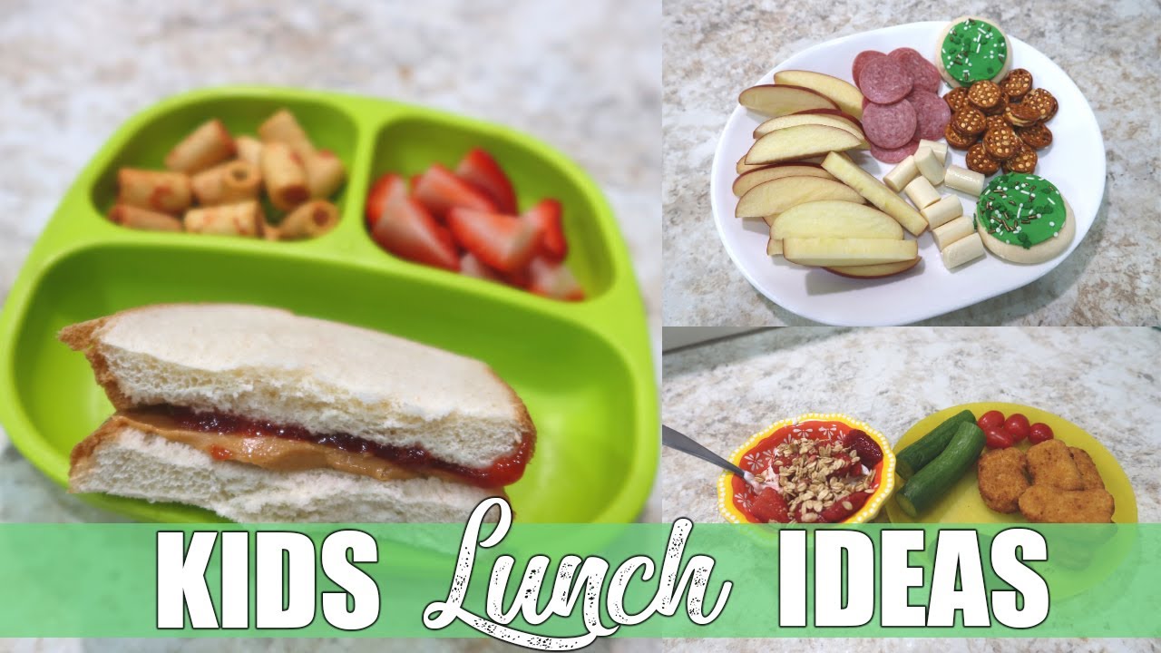 Healthy Lunch Ideas for Kids | What My Kids Ate for Lunch