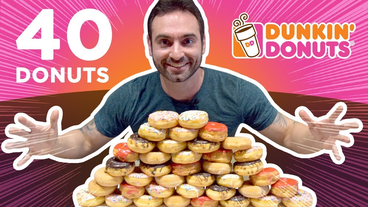 Desafio Dunkin' Donuts (13.800 kcal) [Especial 40k instagram]
