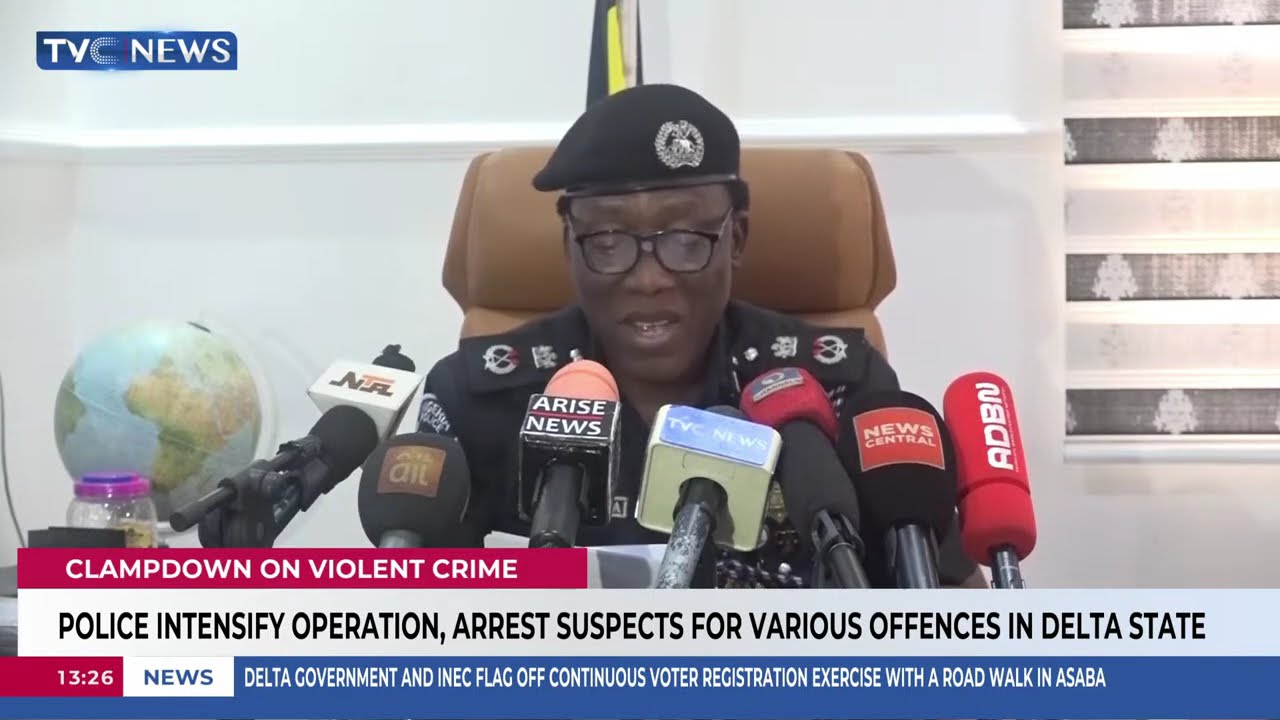 Police Intensify Operation, Arrest Suspects For Various Offences In Delta