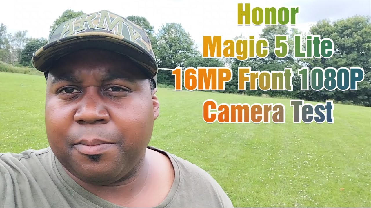 Honor Magic 5 Lite 16MP Front Facing Camera (Selfie) Test Recorded In Full HD 1080P @30fps