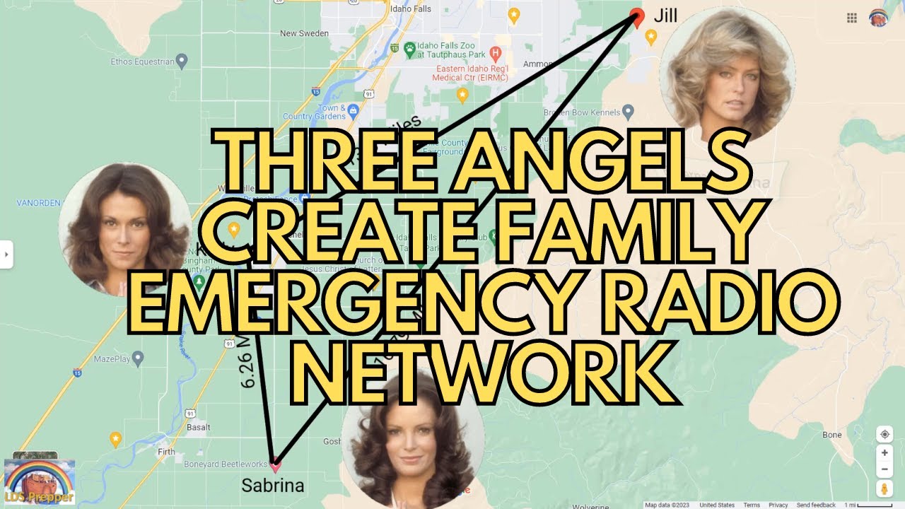 Three Angels создают семейную радиосеть экстренной связи. ВДОХНОВЛЯЕТ! Двусторонняя радиостанция ...