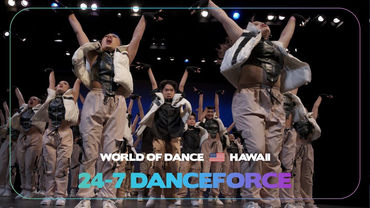 24-Seven Danceforce | 1st Place Team | FrontRow | World of Dance Hawaii 2023 | #WODHI23