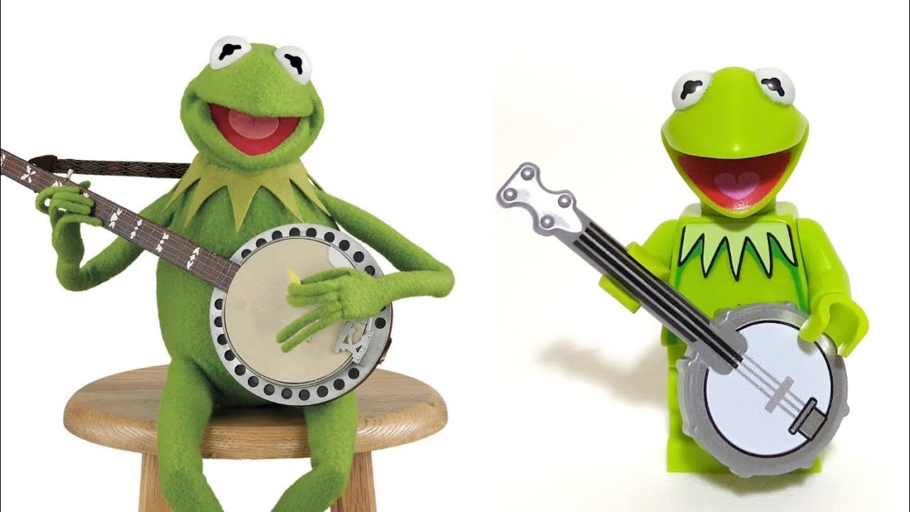 LEGO Muppets Minifigures- Real Vs. LEGO