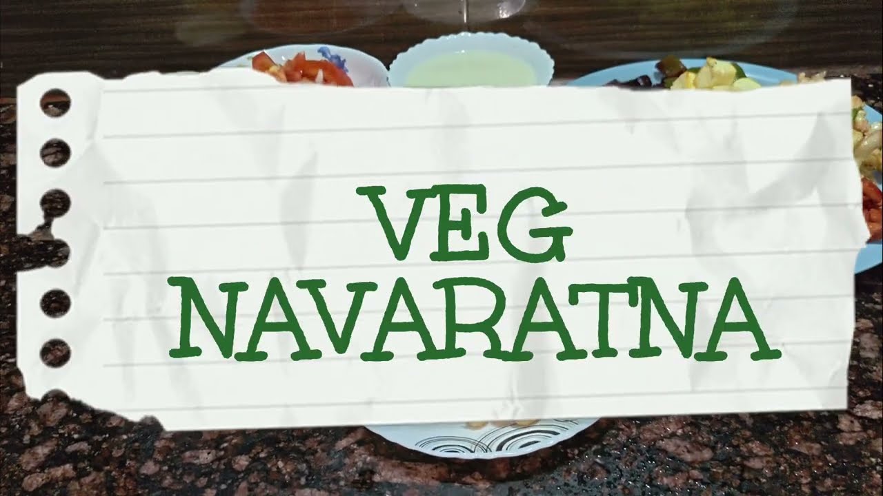VEG NAVARATNA/VEG RECIPE/INDIAN VEGETARIAN FOOD..