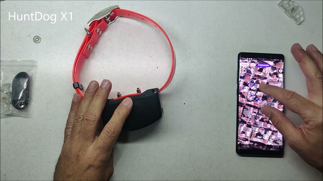 HuntDog X1® 4G GPS Tracker Κολάρο για Κυνηγετικούς Σκύλους. Παρουσίαση κολάρου.