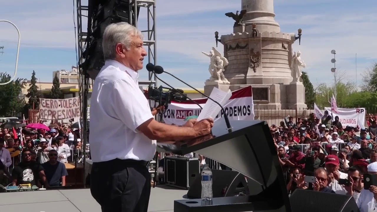 En Ciudad Juárez inicia AMLO campaña 2018