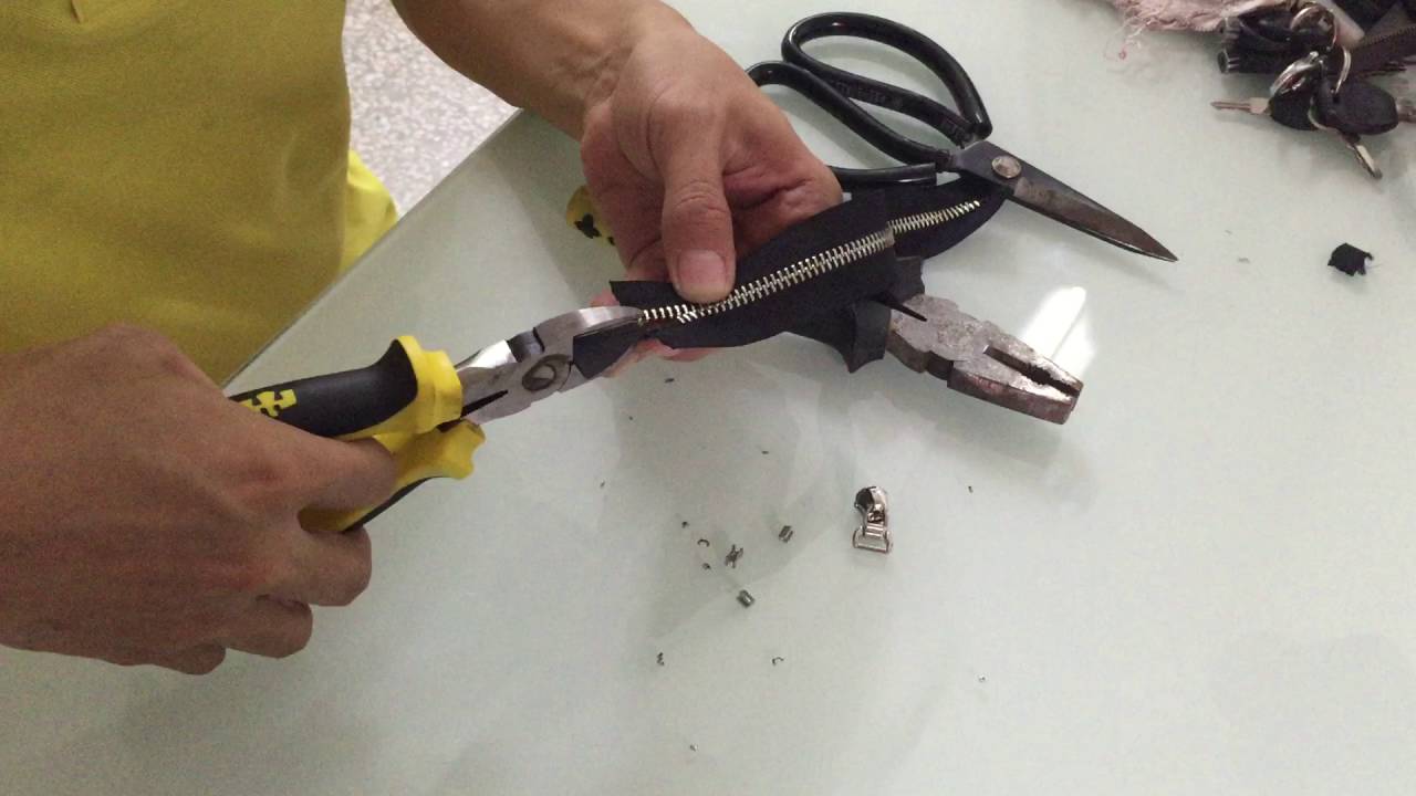 Dancraftsupplies - how to install zipper stop and zipper bottom .