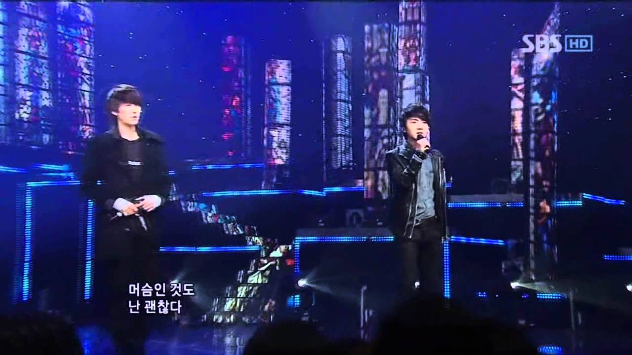 SM THE BALLAD - Горячие времена (SMD Ballad - Hot Time) @ SBS Inkigayo Популярная песня 101219