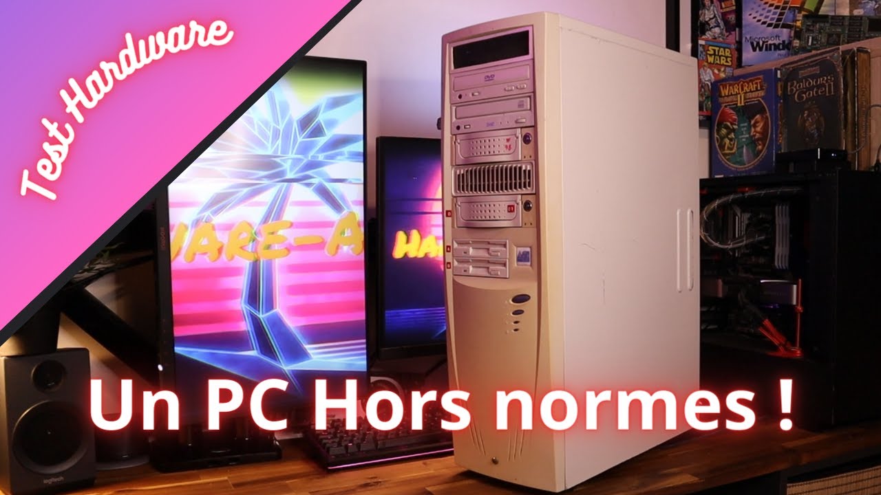 PC G&eacute;ant - M&eacute;moire Rambus - Ventilateur 230V - Un PC tres Particulier