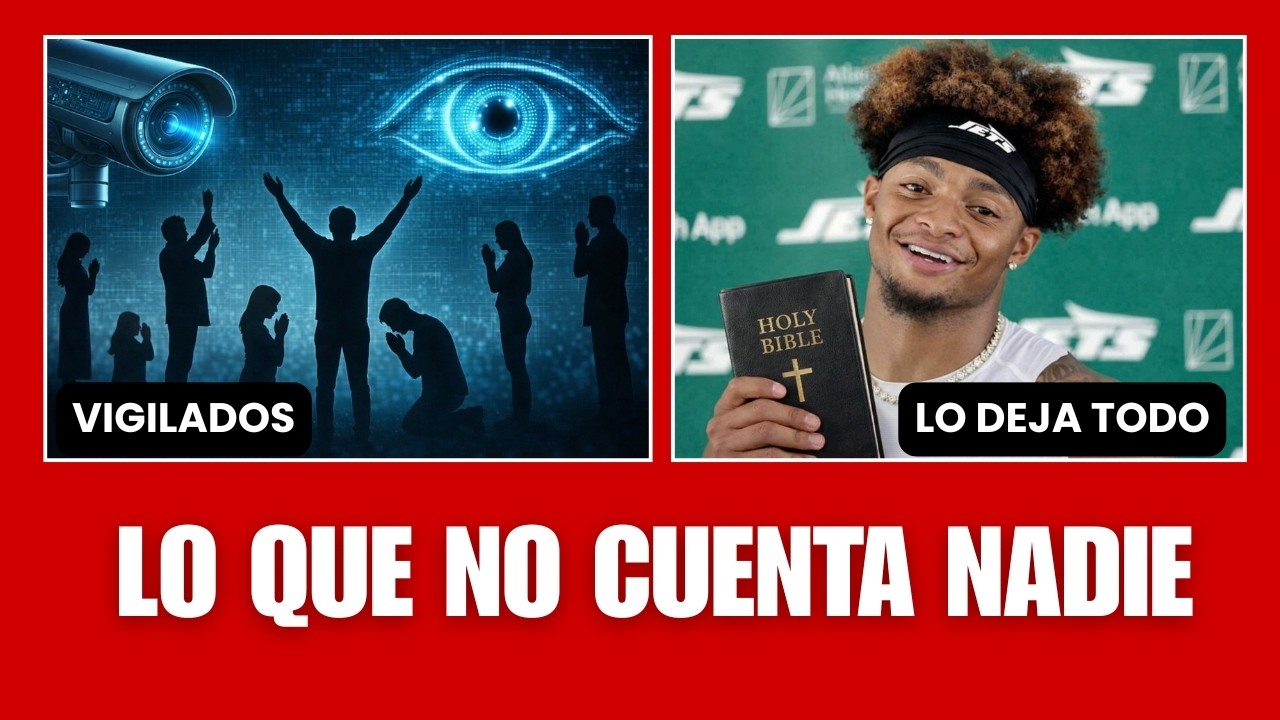 OJO DIGITAL en IRÁN 👁️ Estrella de la NFL deja todo x Jesús