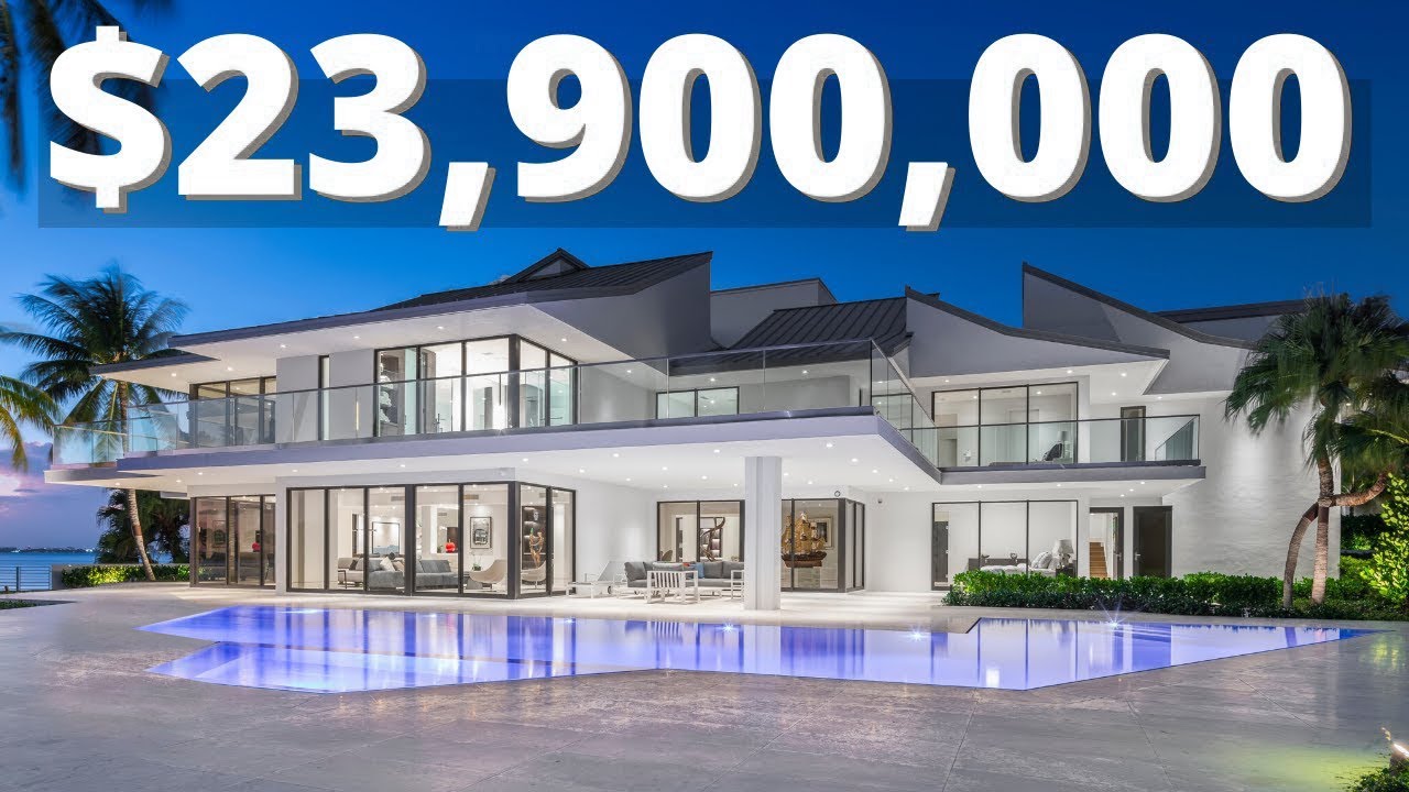 IS THIS THE BEST ULTRA LUXURY MANSION IN MIAMI FLORIDA?! $24 MILLION