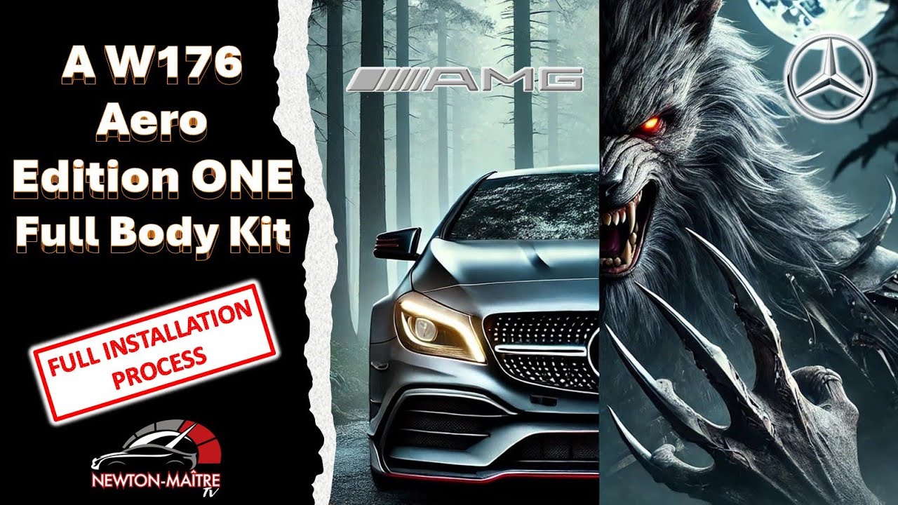 Mercedes Classe A W176 - A45 AMG Edition One Aero Body Kit - La Bête est lâchée 👹 😈  🌫️ 🔥