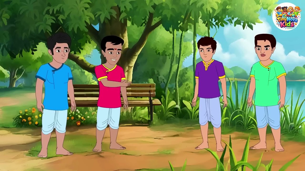 ఎండాకాలంలో జరిగిన డ్రామా 🌤️ | Best Telugu Moral Story for Kids | Funny Village Story | Tinynovakids