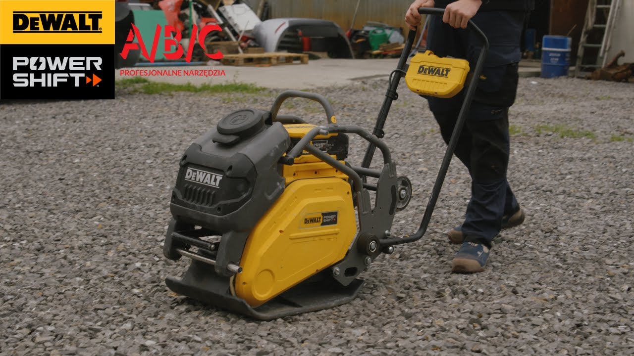 DEWALT DCPS7154 POWERSHIFT - AKUMULATOROWA ZAGĘSZCZARKA GRUNTU 54V