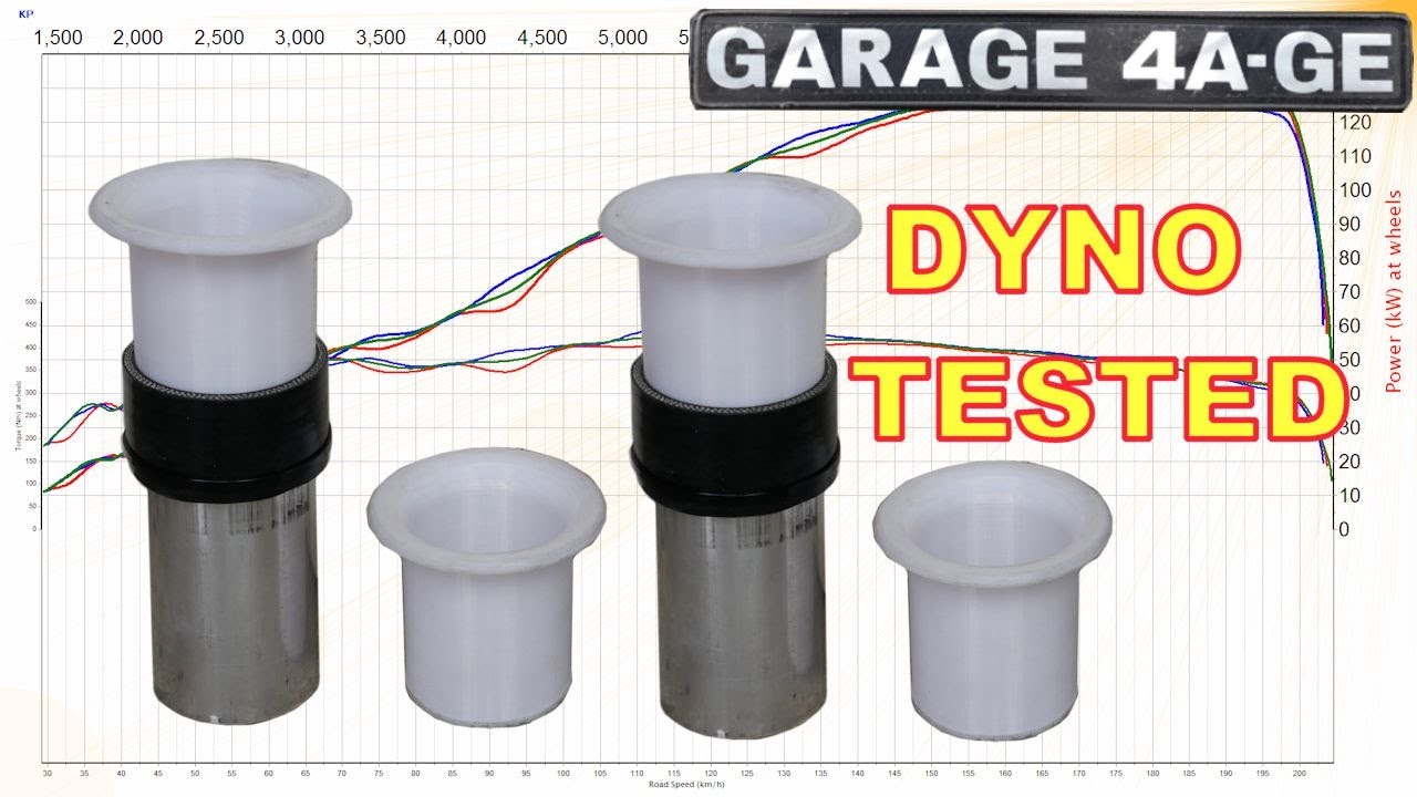 Unequal Intake Runners - Velocity Stacks - Trumpets - Dyno tested