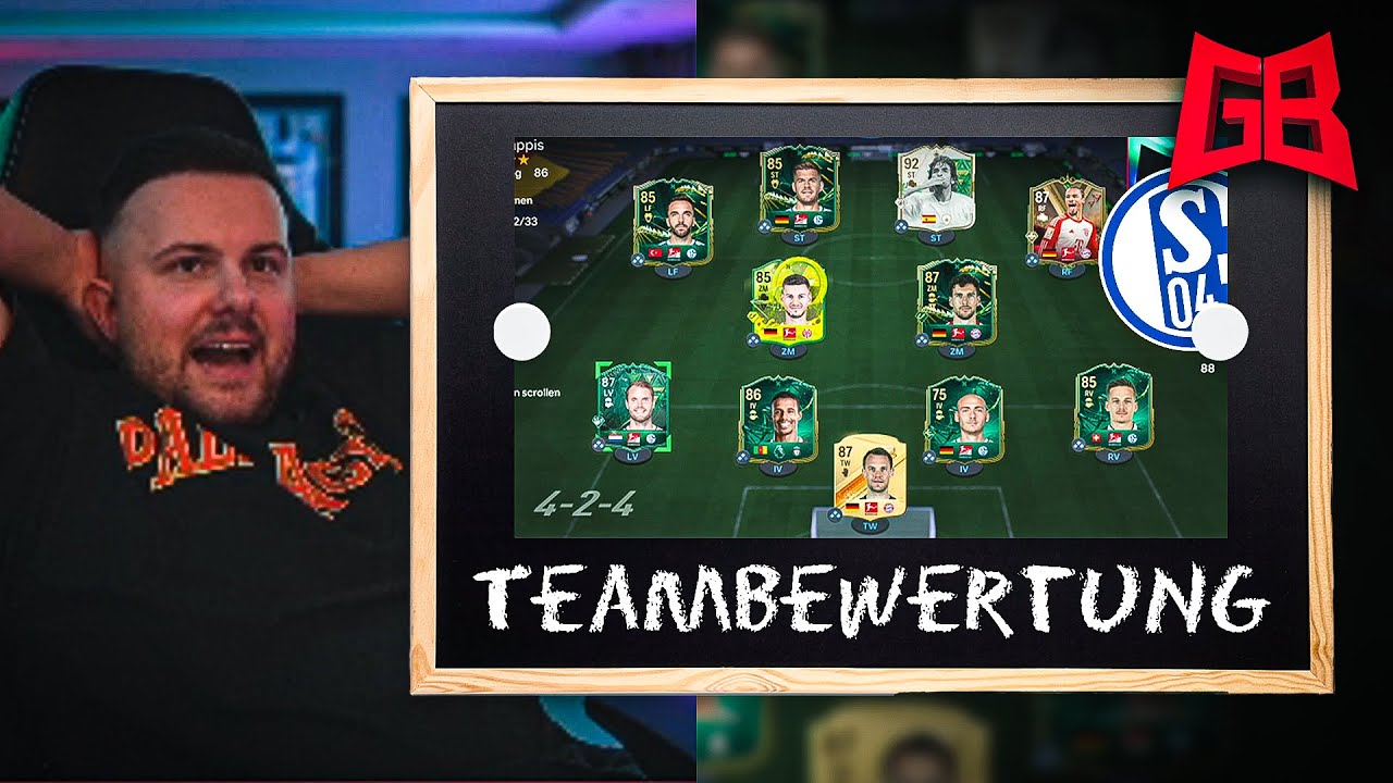 ABWEHR des GRAUENS? 😂 GamerBrother BEWERTET sein SCHALKE WEEKEND LEAGUE TEAM 😱⚒