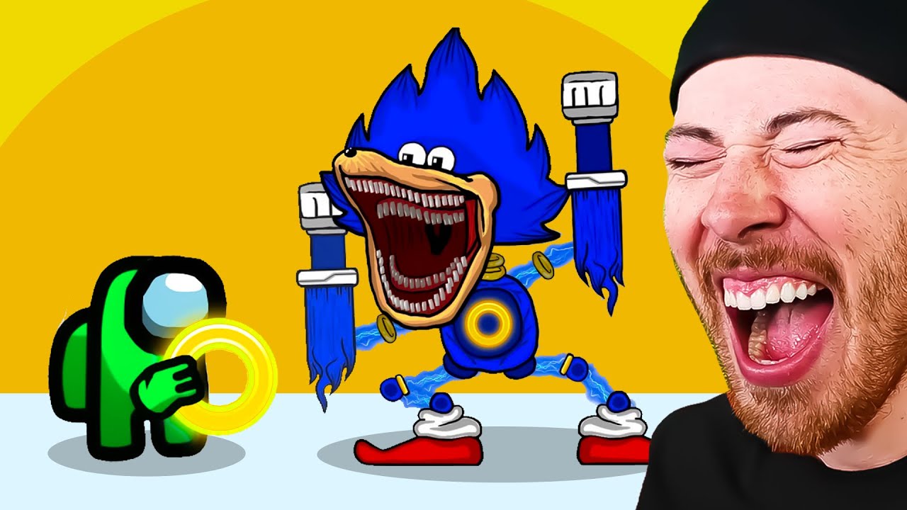 MINI CREWMATE VS SHIN SONIC TAPES (Funny Animation)