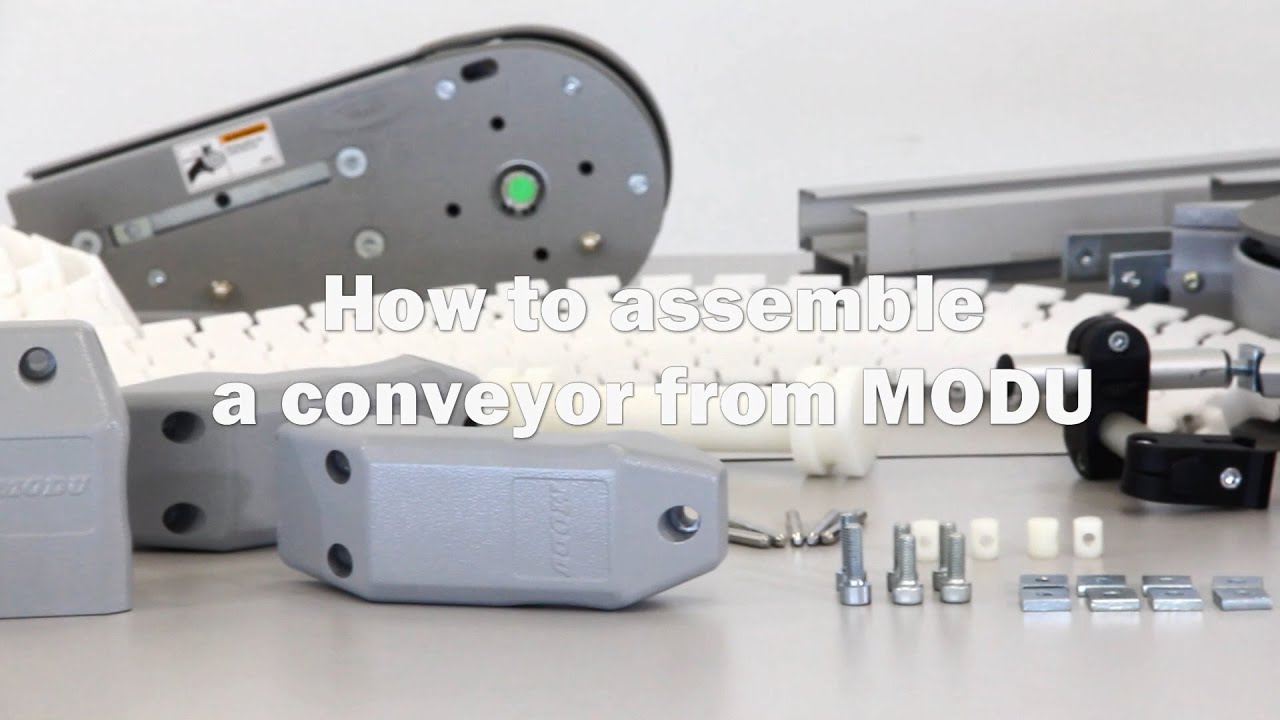 How to assemble a conveyor