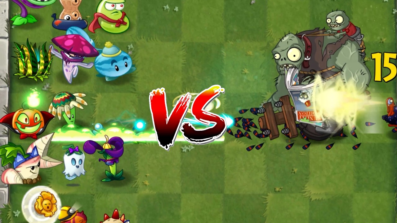 PvZ 2 - Random Team plant Vs Turkey & Gagantuar Zombies - What Team will win ?#pvzgameplay #zombie