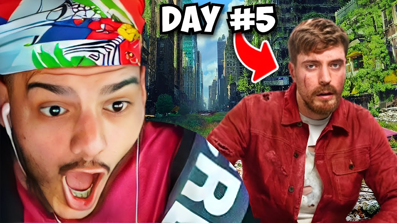 MrBeast Survived 7 Days In An Abandoned City..