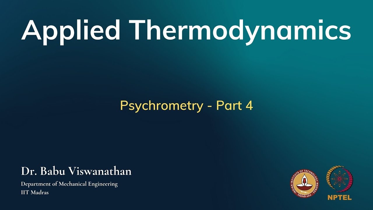 Psychrometry - Part 4