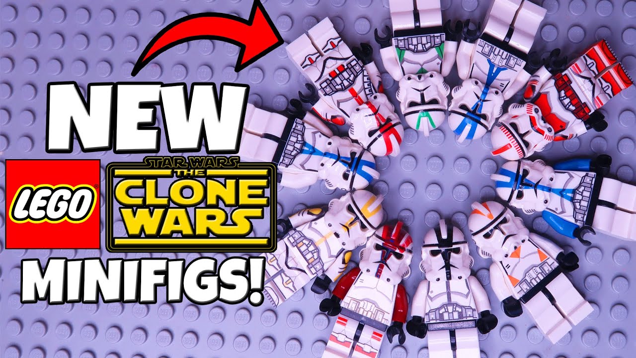 The NEW LEGO Clone Custom Minifigs are EPIC! - Lego Star Wars: Haul Unboxing