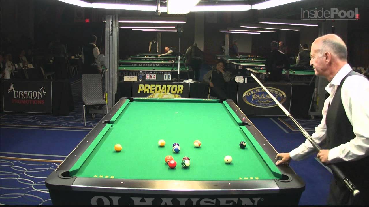 Mike Sigel vs Jose Parica at the World 14.1 Tournament