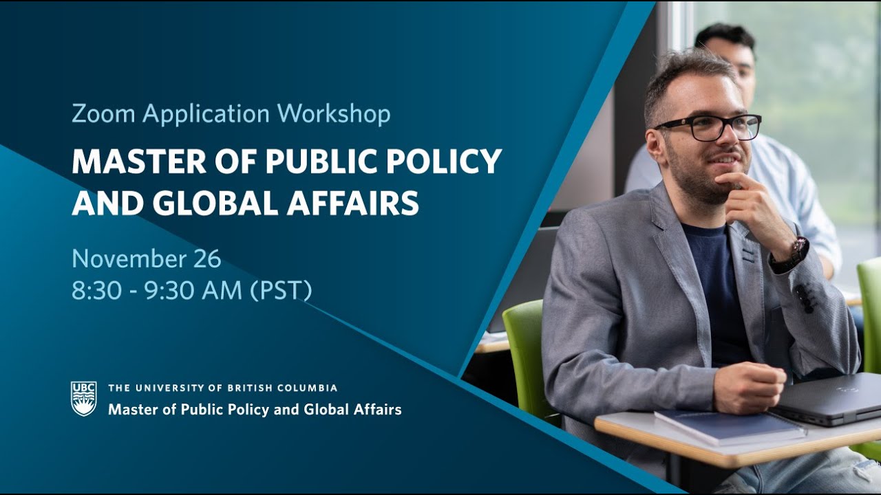 Application Workshop 2024 &ndash; Master of Public Policy & Global Affairs