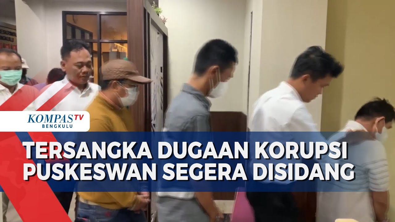 8 Tersangka Dugaan Korupsi Puskeswan Bengkulu Tengah Dilimpahkan ke Jaksa Penuntut Umum