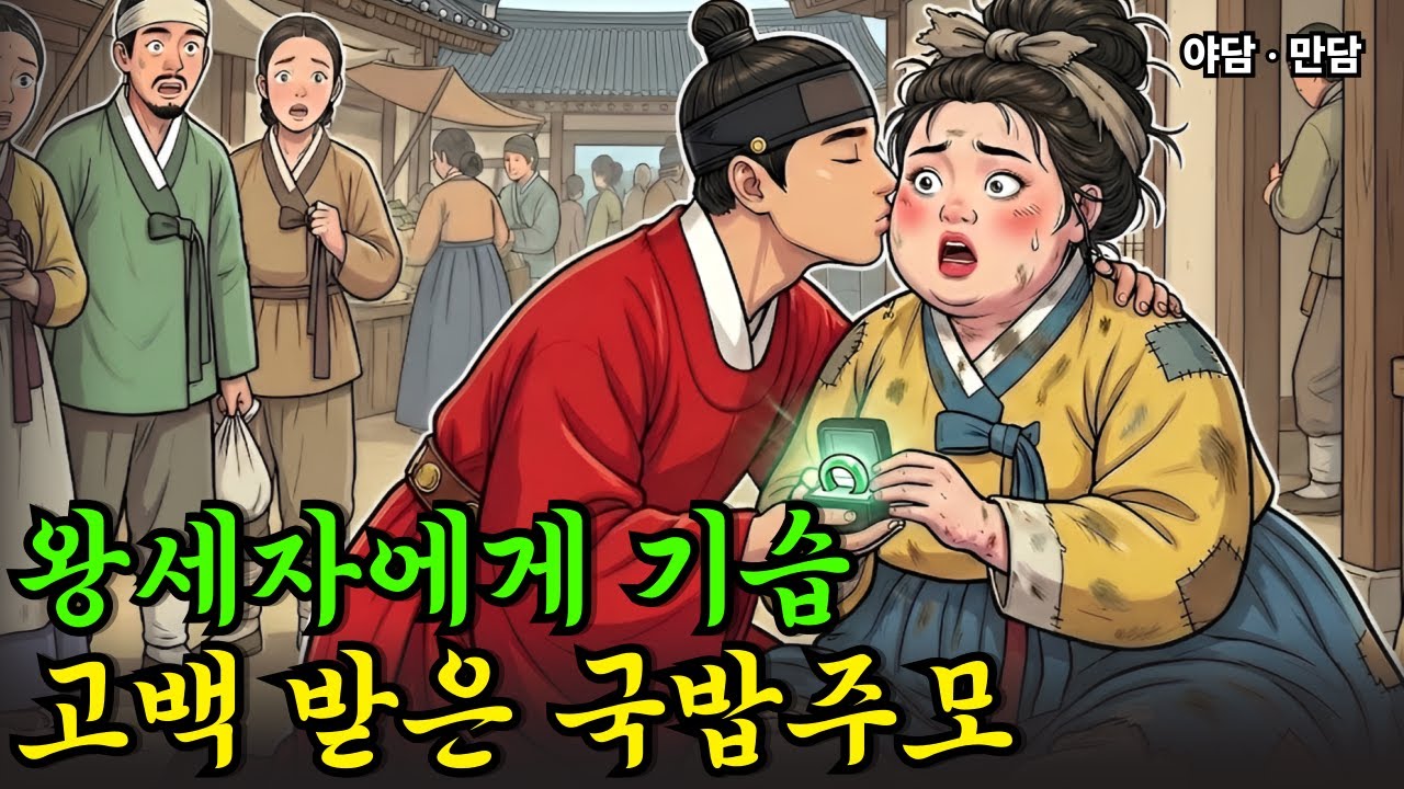 잠행나온 왕세자에게 청혼받은 국밥파는뚱녀 |야담|옛날이야기|사연