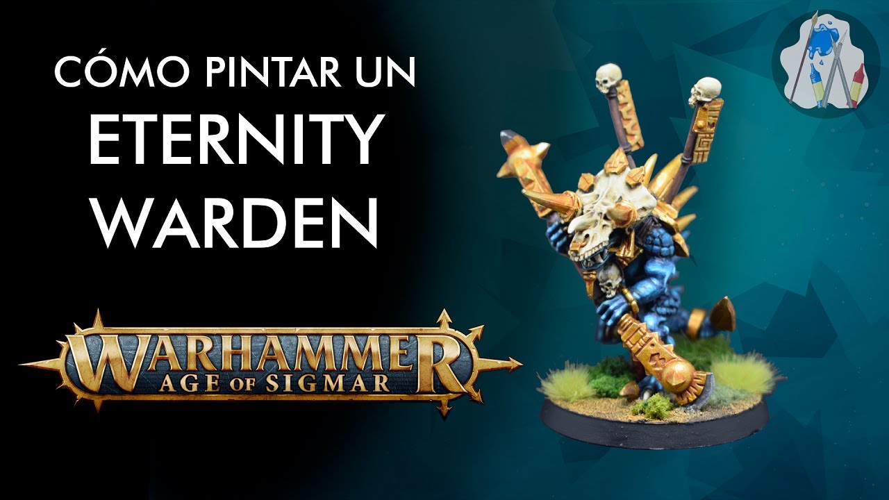 🇪🇸 Cómo pintar un Eternity Warden para Age of Sigmar. Guía de Pintura