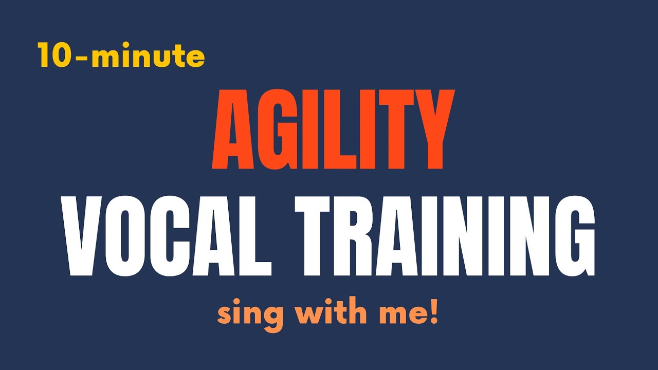 10-Minute AGILITY Vocal Training - No Breaks!