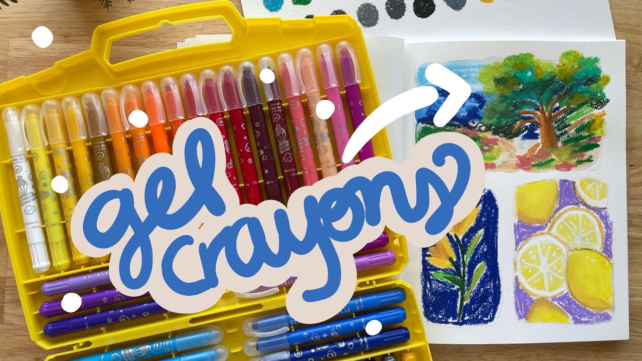 ГЕЛЕВЫЕ МЕЛКИ Shuttle Art / Лучший доступный вариант джелато Faber Castell