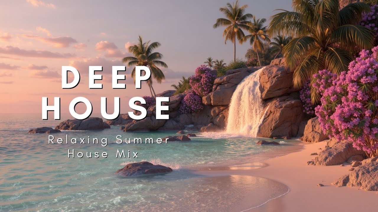 Deep House Chillout для Пляжа ~ Расслабляющий Летний House Микс ~ Музыка для Учебы и Фокуса
