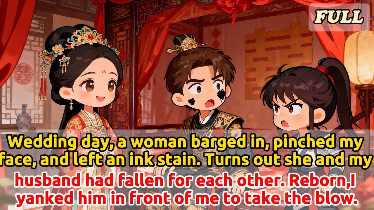 Wedding day, a woman barged in, pinched my face, and left an ink stain  Reborn to that moment