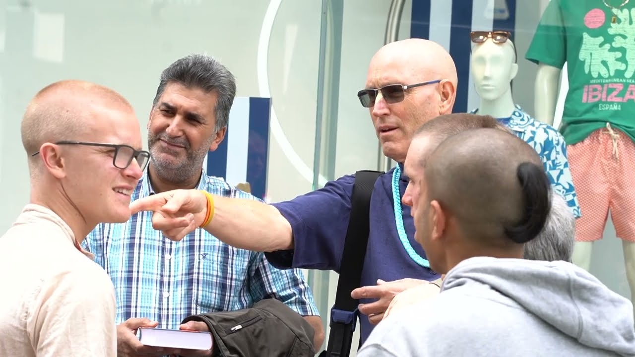 Vaisesika Prabhu Book Distribution in Cardiff 2024