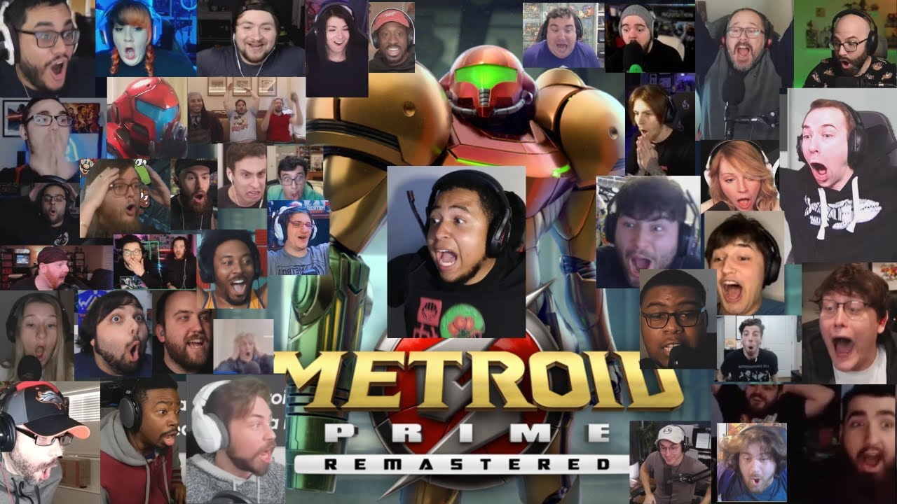 Metroid Prime Remastered Reaction Mega Compilation!